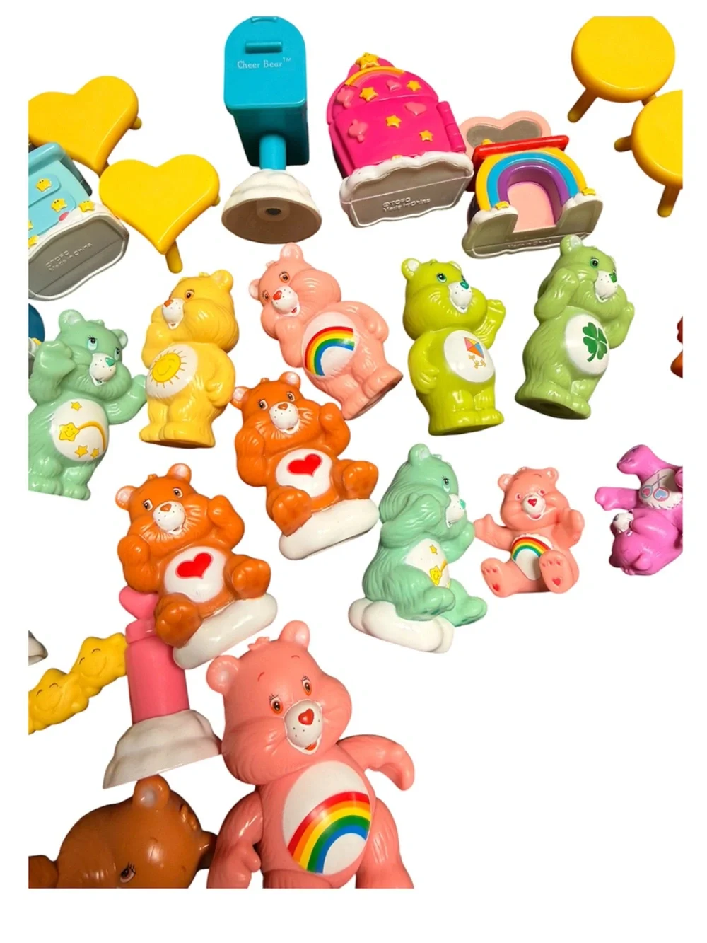 Care Bears Mini Dreamhouse Trio Playset - Pink, Blue, Teal